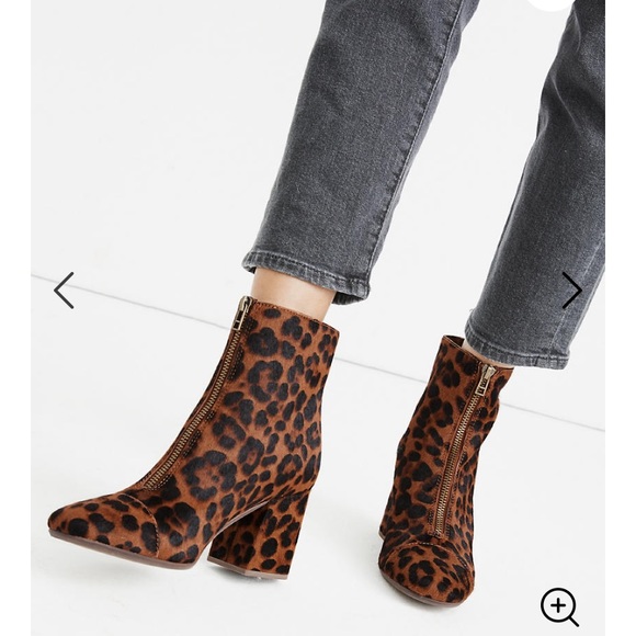 Madewell Front-Zip Boots in Leopard - Picture 6 of 6